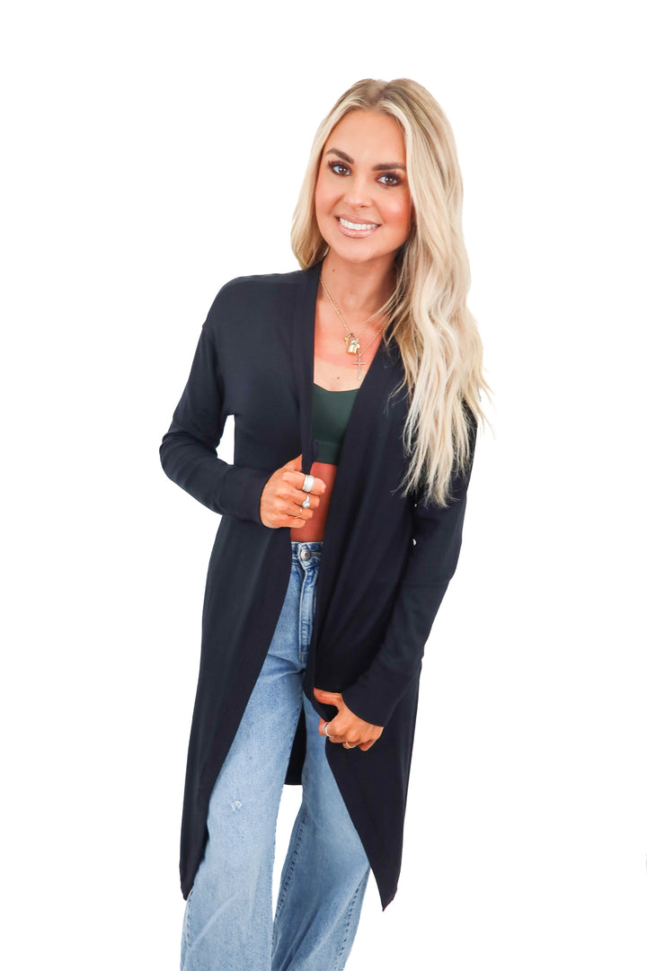 Travis Mathew Jersey long cardigan (XS)