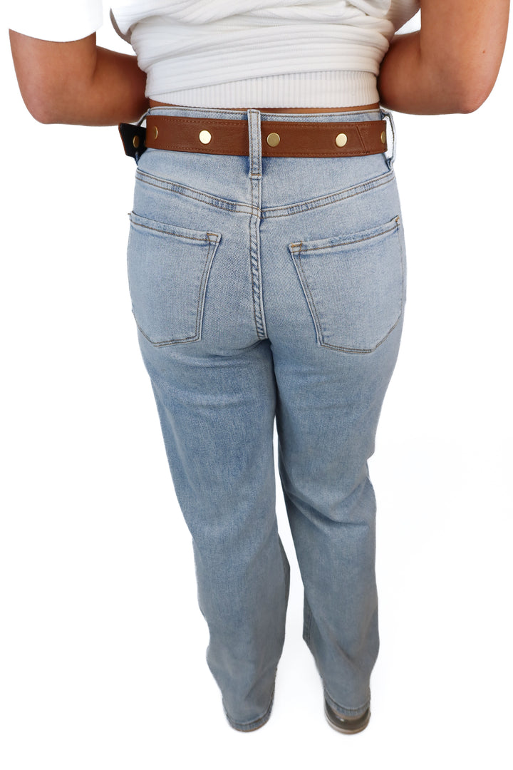 hammitt black/brown belt NWT