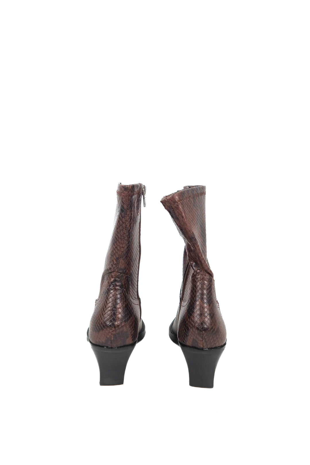 Dolce Vita brown snakeskin boots (7.5; retail $160)