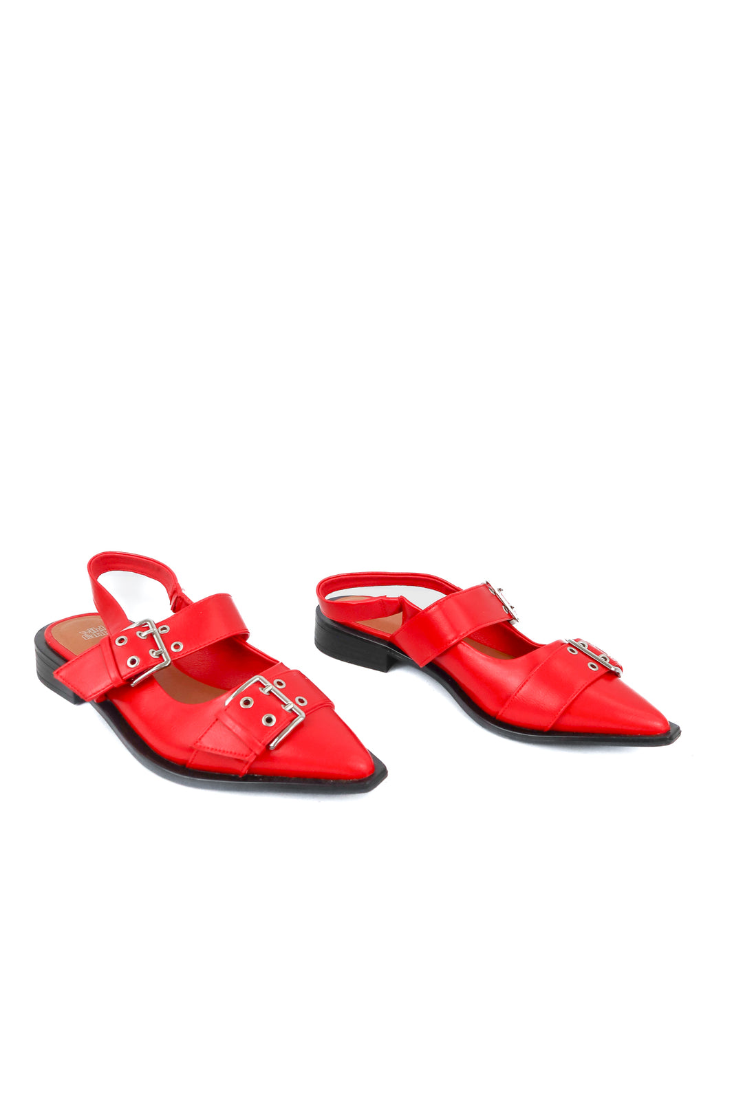 Wild Fable red buckle flats (7)