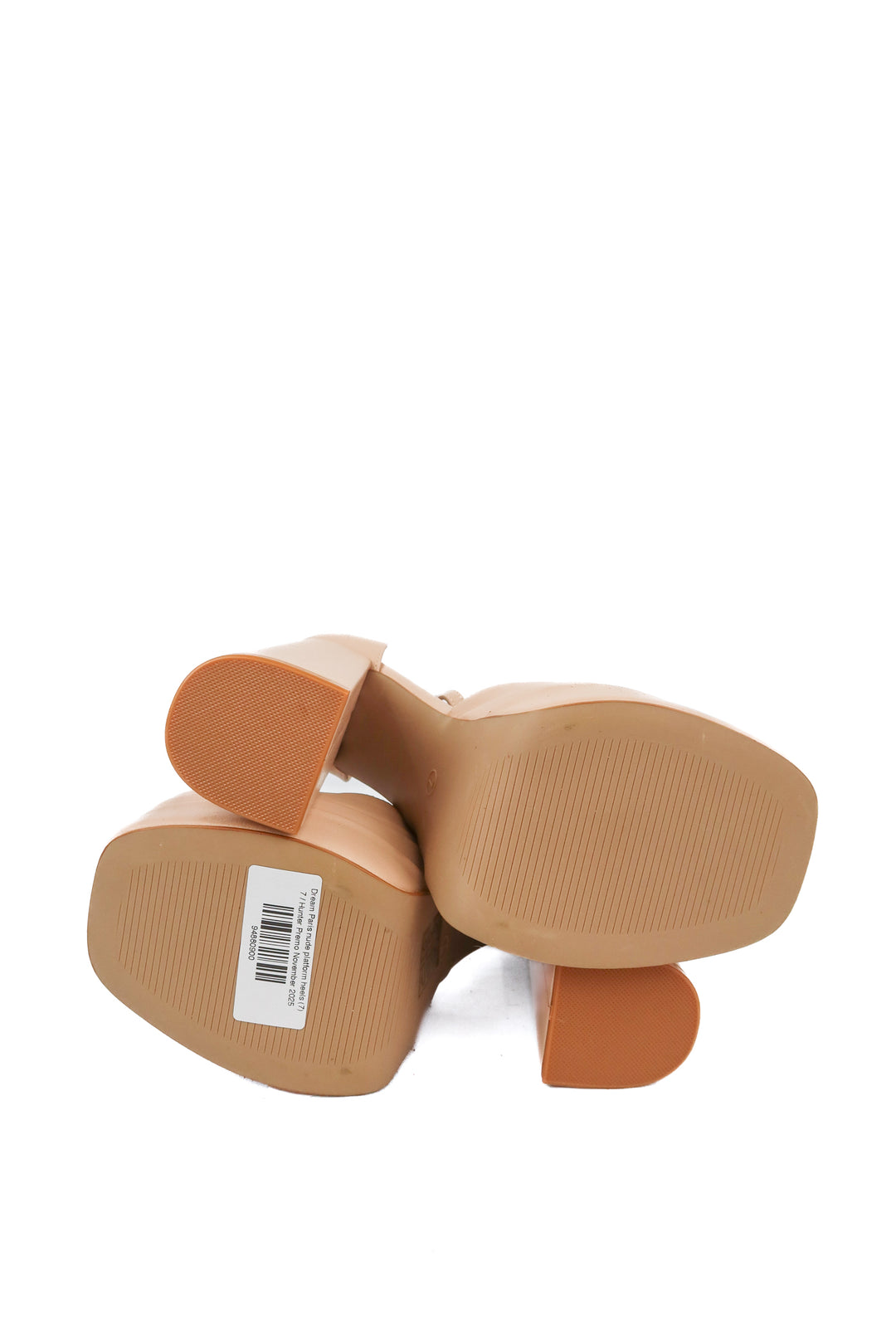 Dream Paris nude platform heels (7; retail $49.99)
