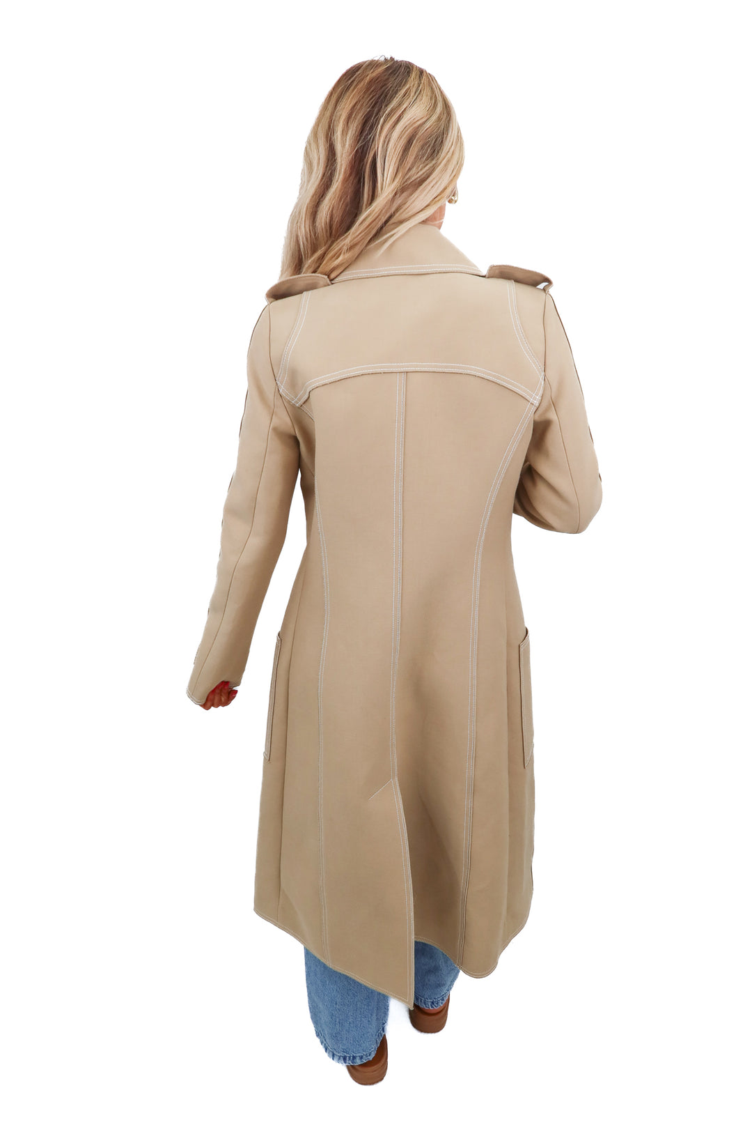 Derek Lam tan trench coat (38/ US6) NWT
