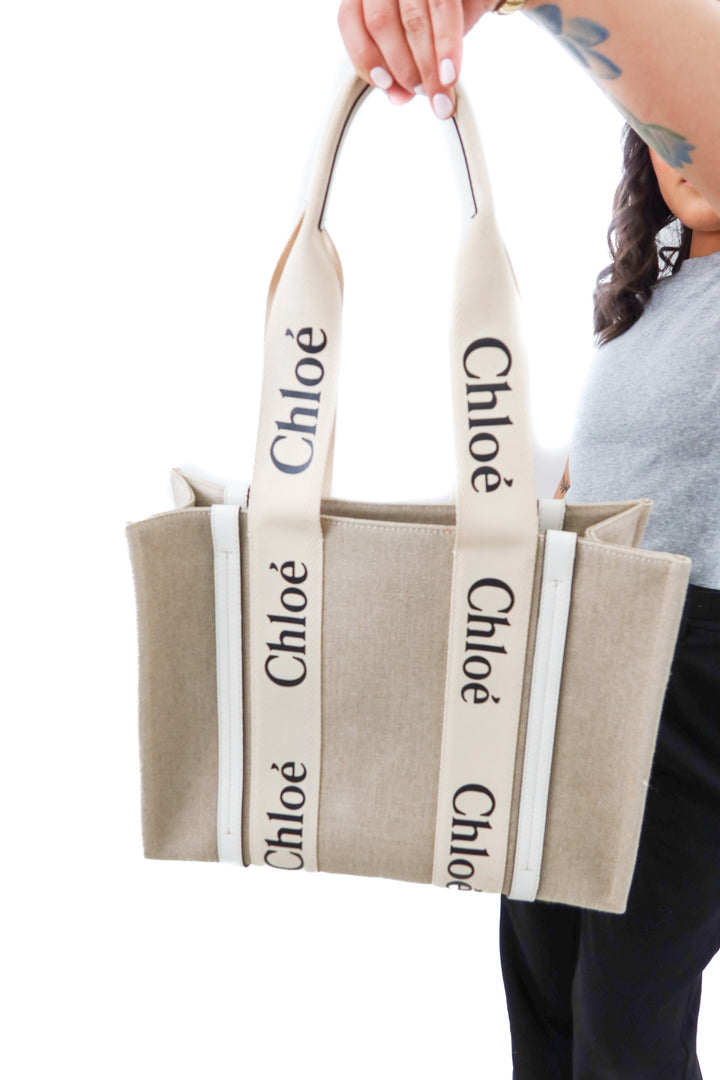 Chloe Woody Tote NWOT (retail $1,450)