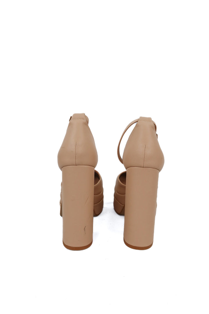 Dream Paris nude platform heels (7; retail $49.99)