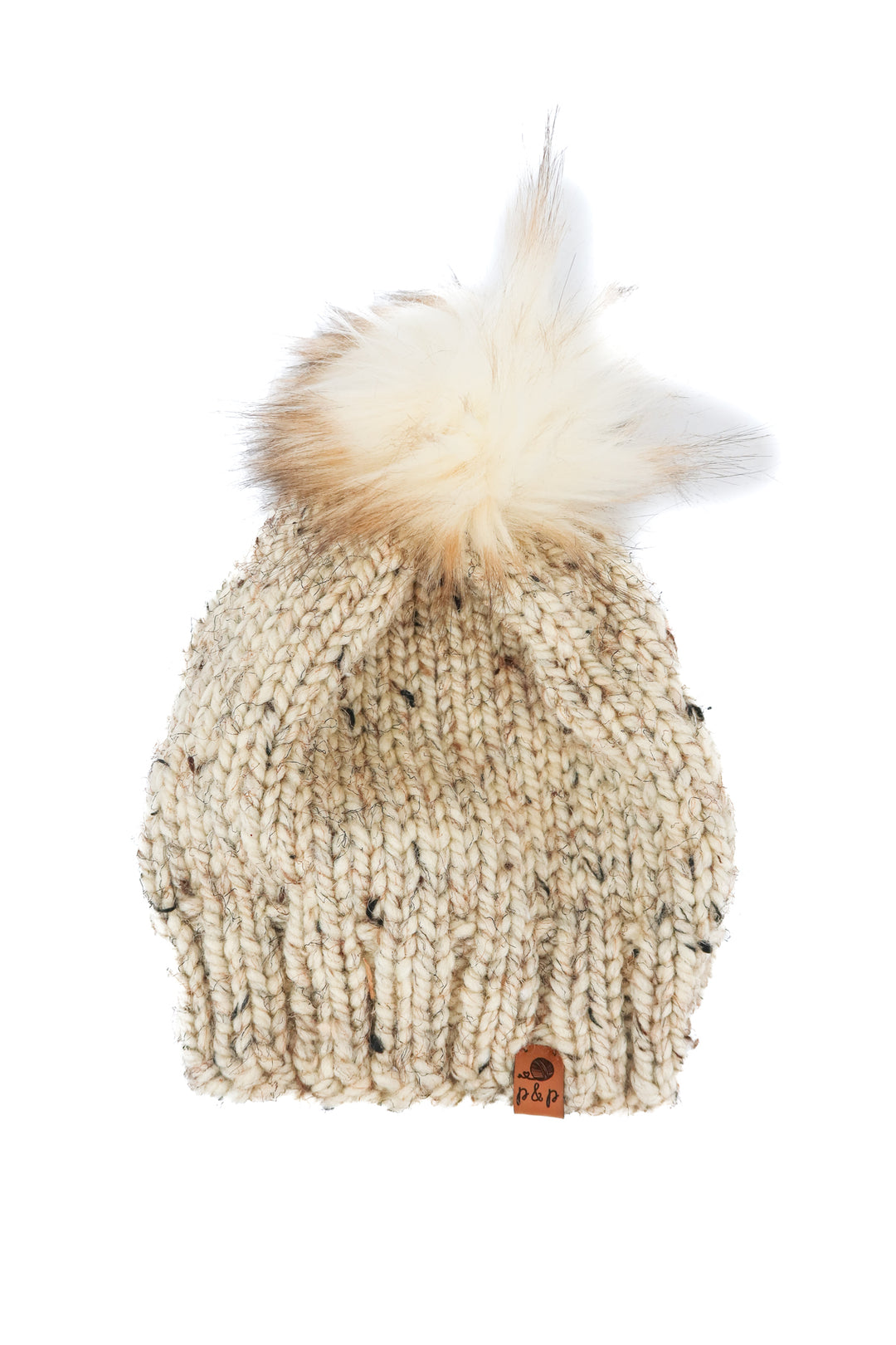 P&P oatmeal beanie