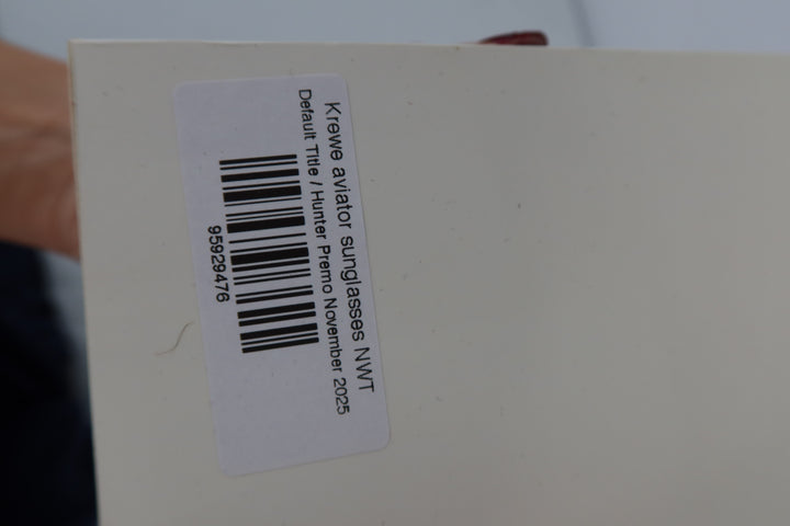 Krewe aviator sunglasses NWT (retail $315)