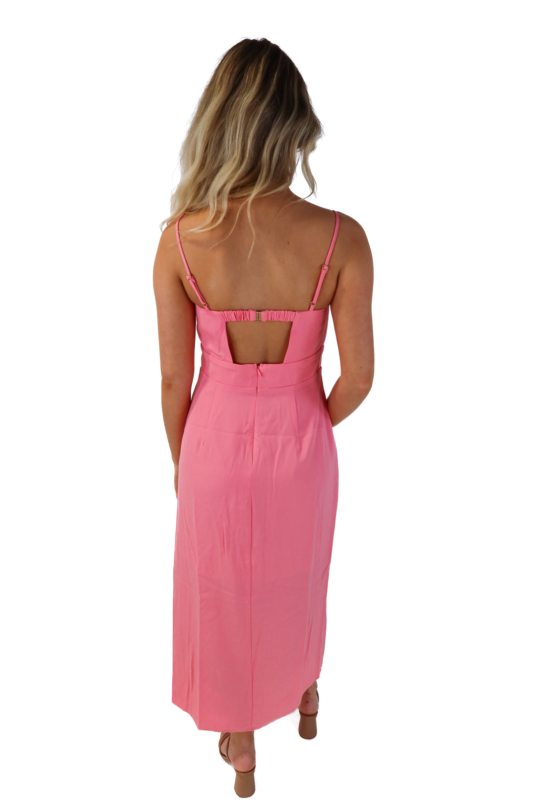 Endless rose pink midi dress (s; retails for $90)