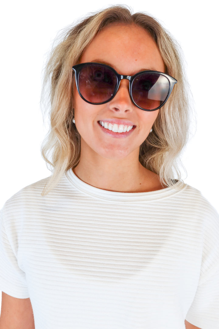Le specs black sunglasses