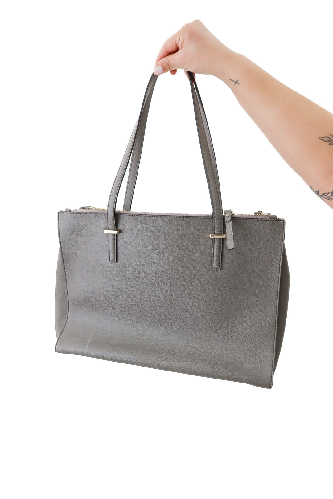 Kate Spade Cameron Street Tote in Grey (retail $348)