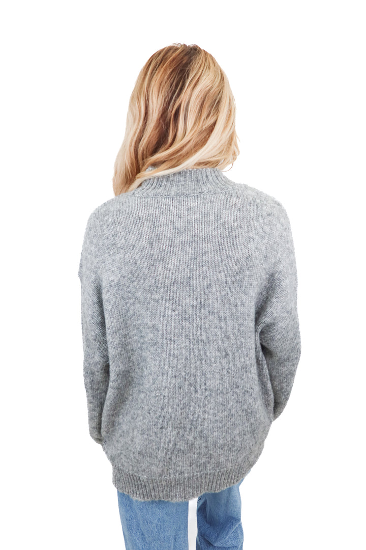 zsupply heather grey sweater NWT (s; retail $89)