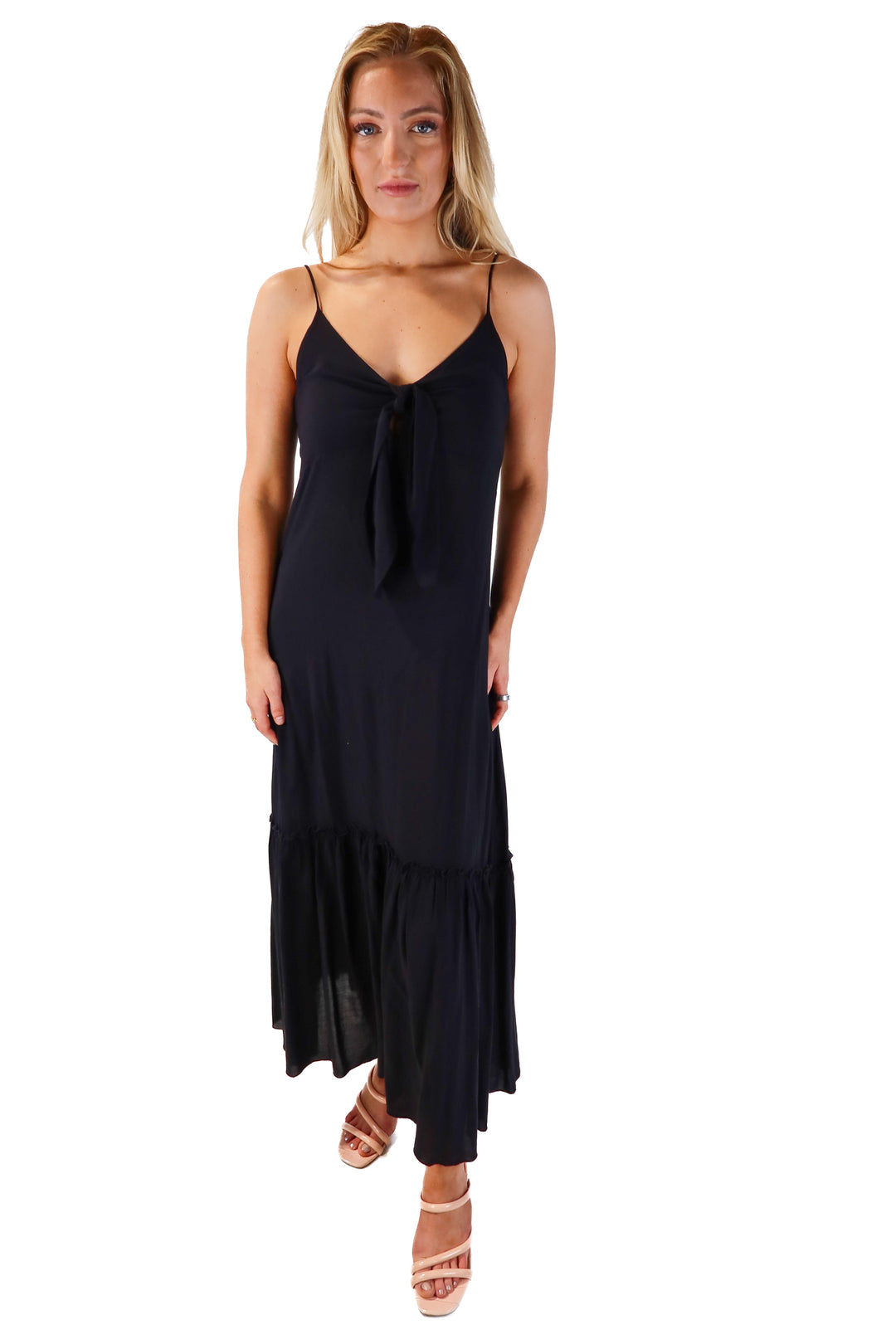 Elan black maxi dress (s; retails for $90)