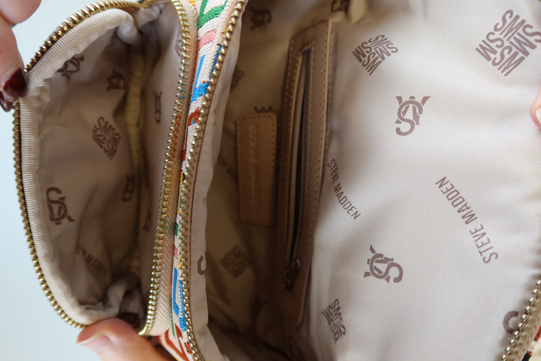 Steve Madden Multicolor Patterned Bum Bag NWOT