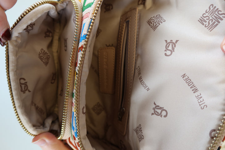 Steve Madden Multicolor Patterned Bum Bag NWOT