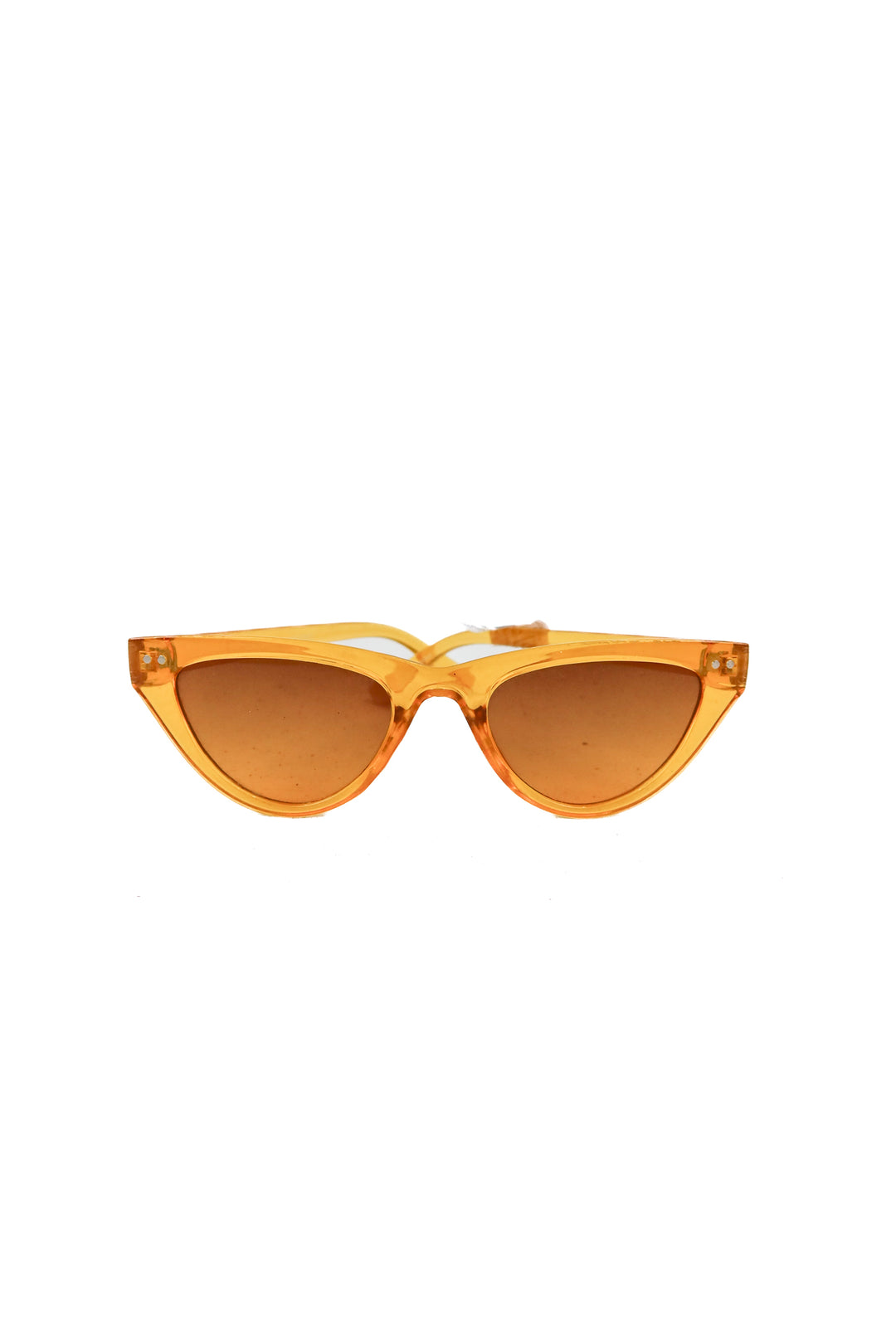 Yellow cateye sunglasses