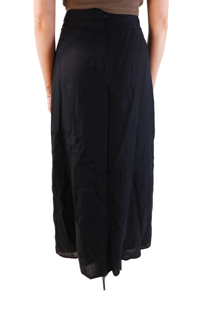 Le Al.X Black Linen Skirt (XS; retails for $149)