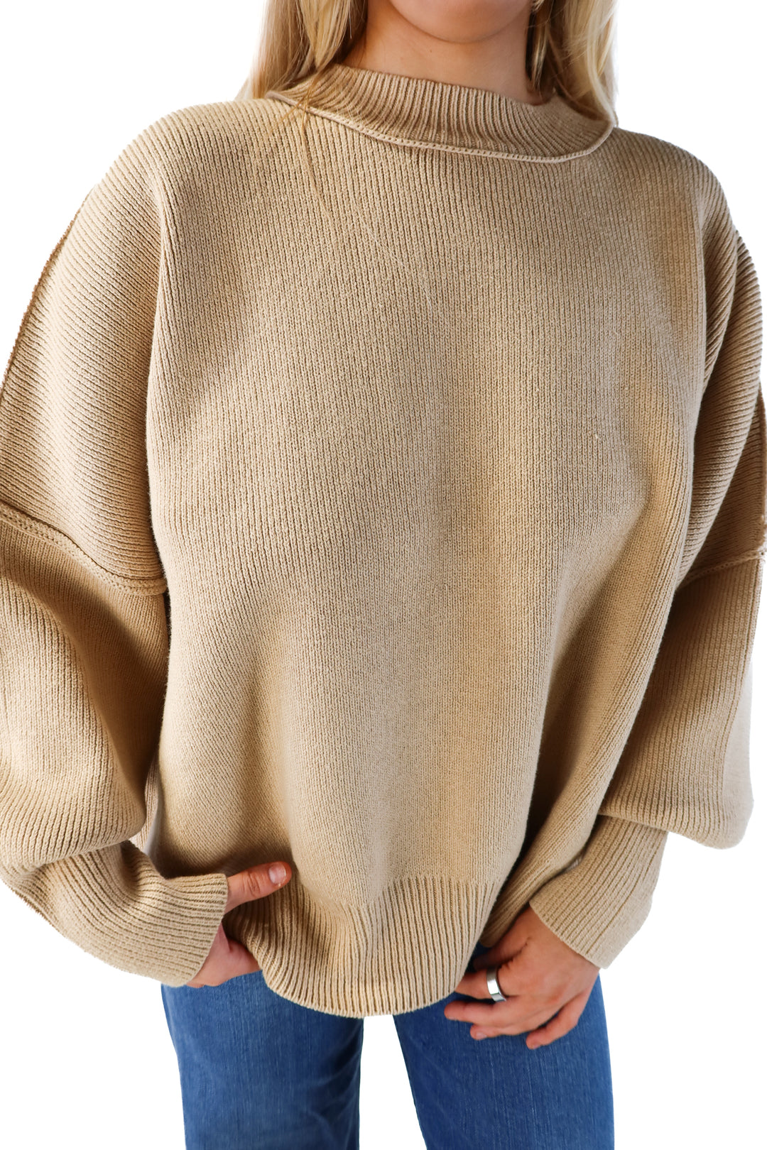 Vici tan oversized sweater (s; retails for $68)