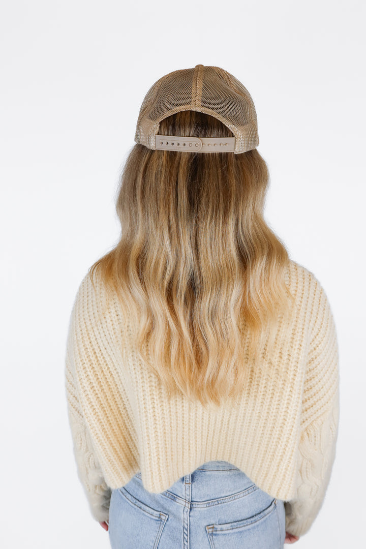 Nuuds Tan Howdy Cap