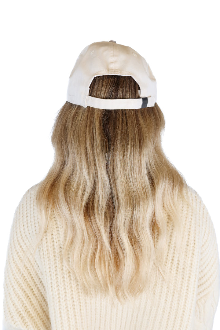 For Others Beige & Grey Embroidered Cap NWOT (retails for $45)