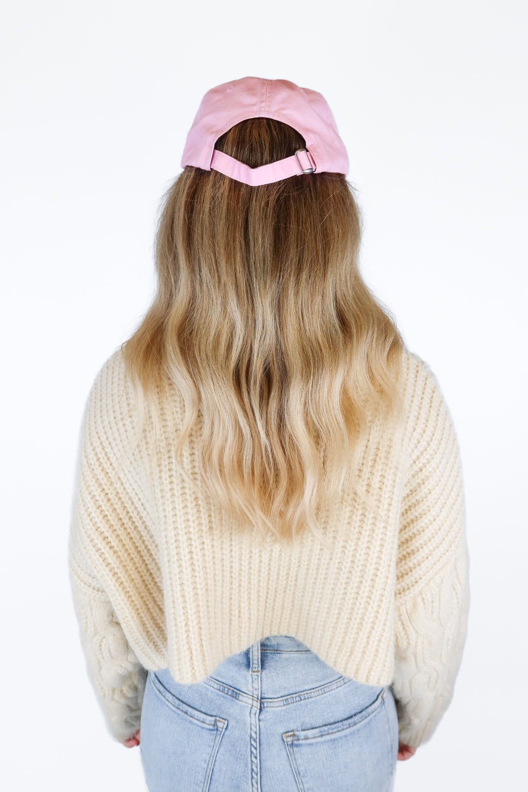 Light Pink Airplane Patch Cap