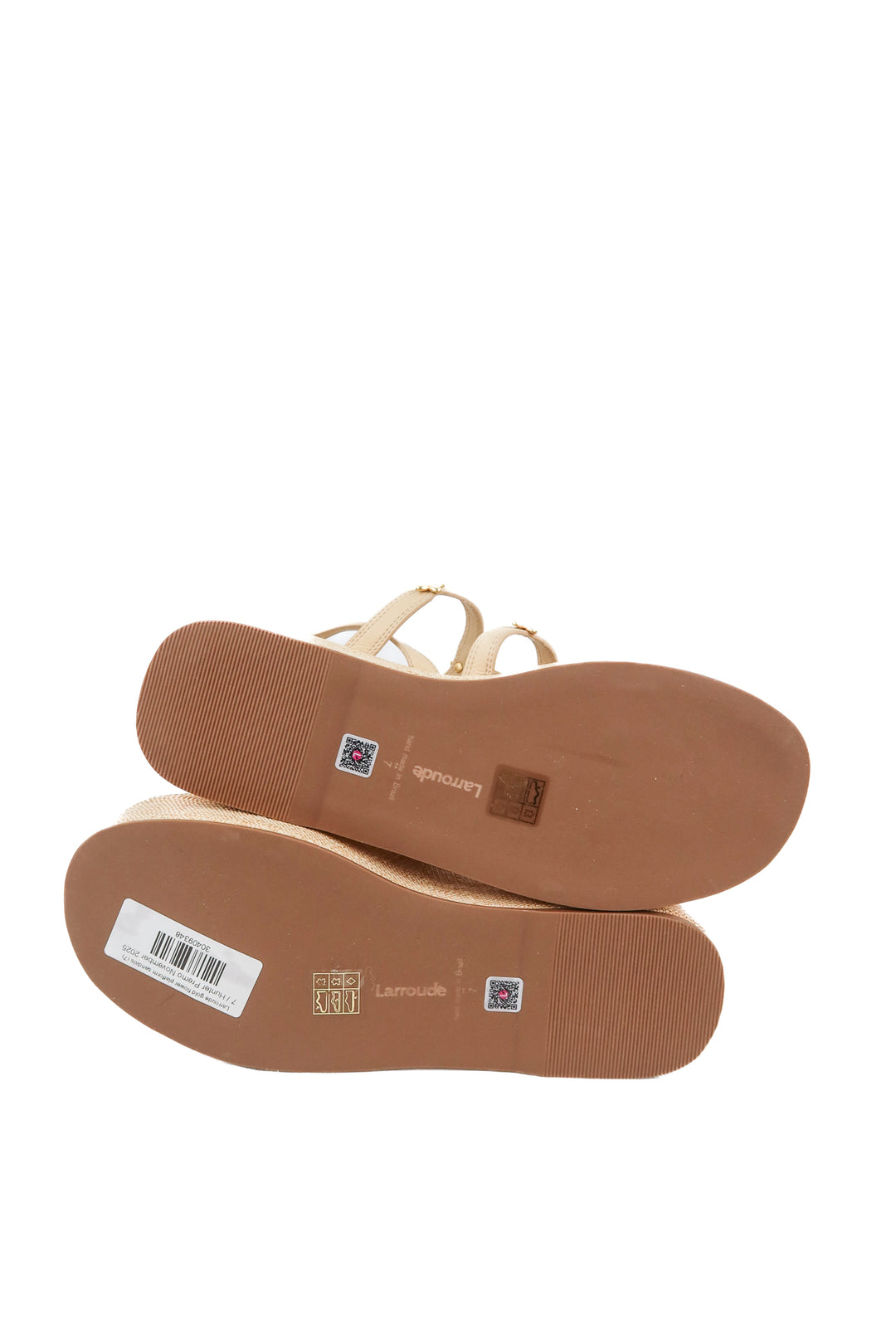 Larroude gold flower platform sandals (7)