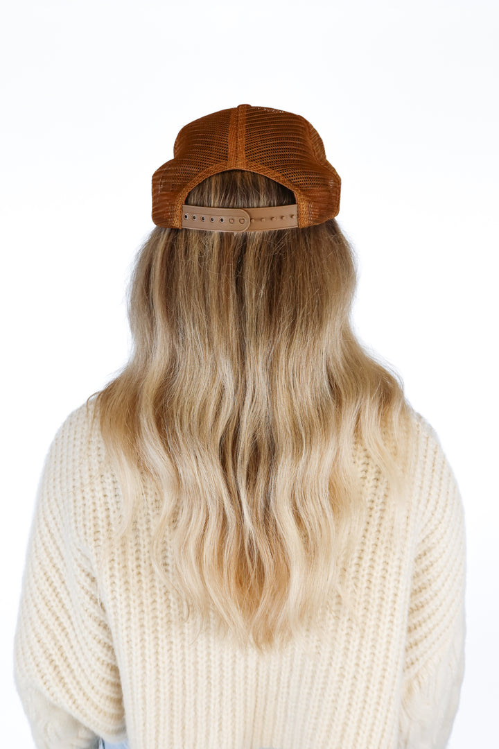 boys lie brown/pink corduroy hat