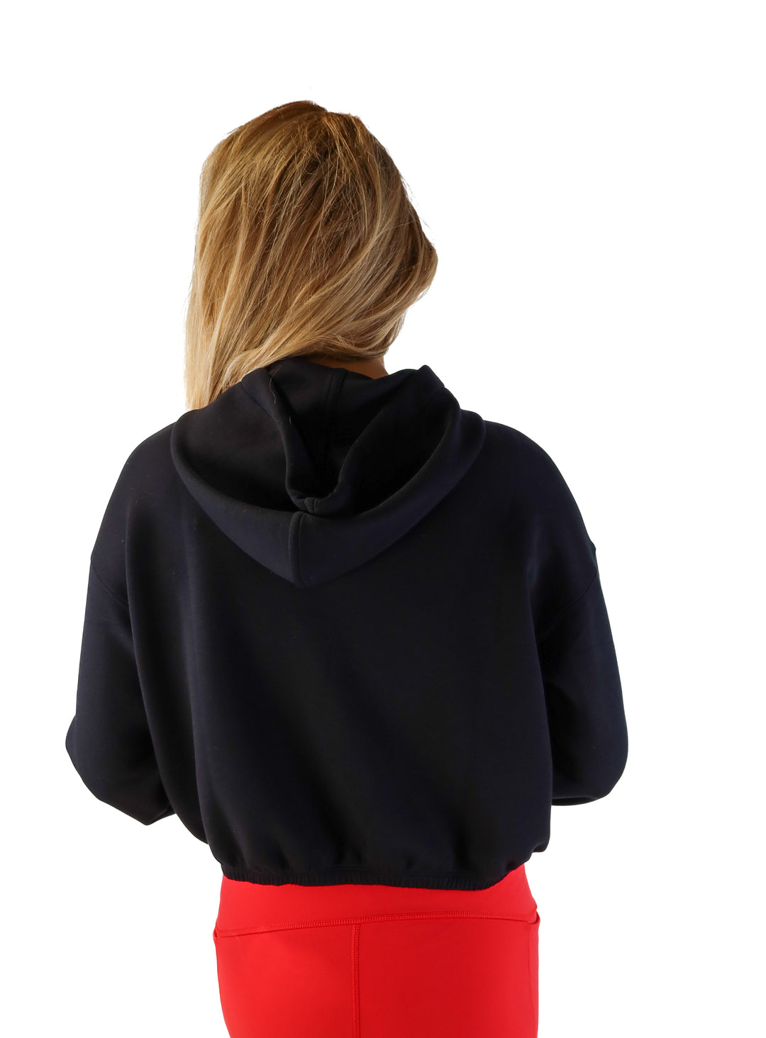 Spanx black cropped hoodie NWT (s; retails for $110)