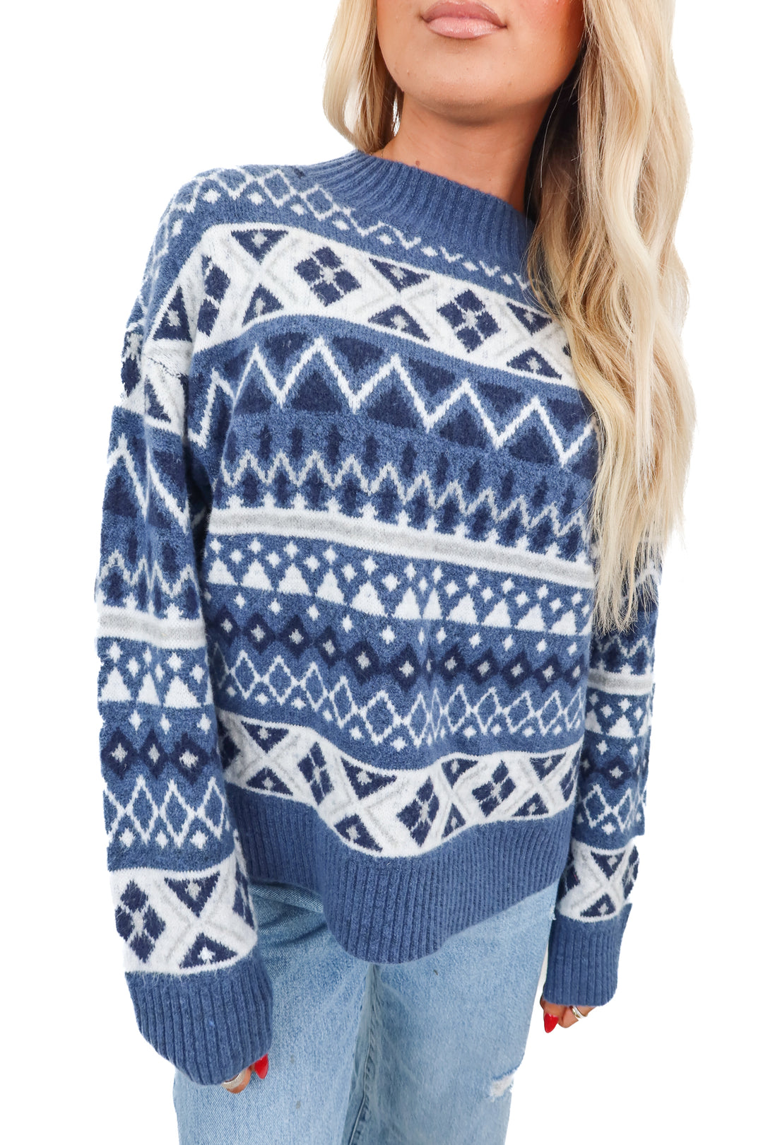 Ann Taylor blue argyle sweater NWT (XS)