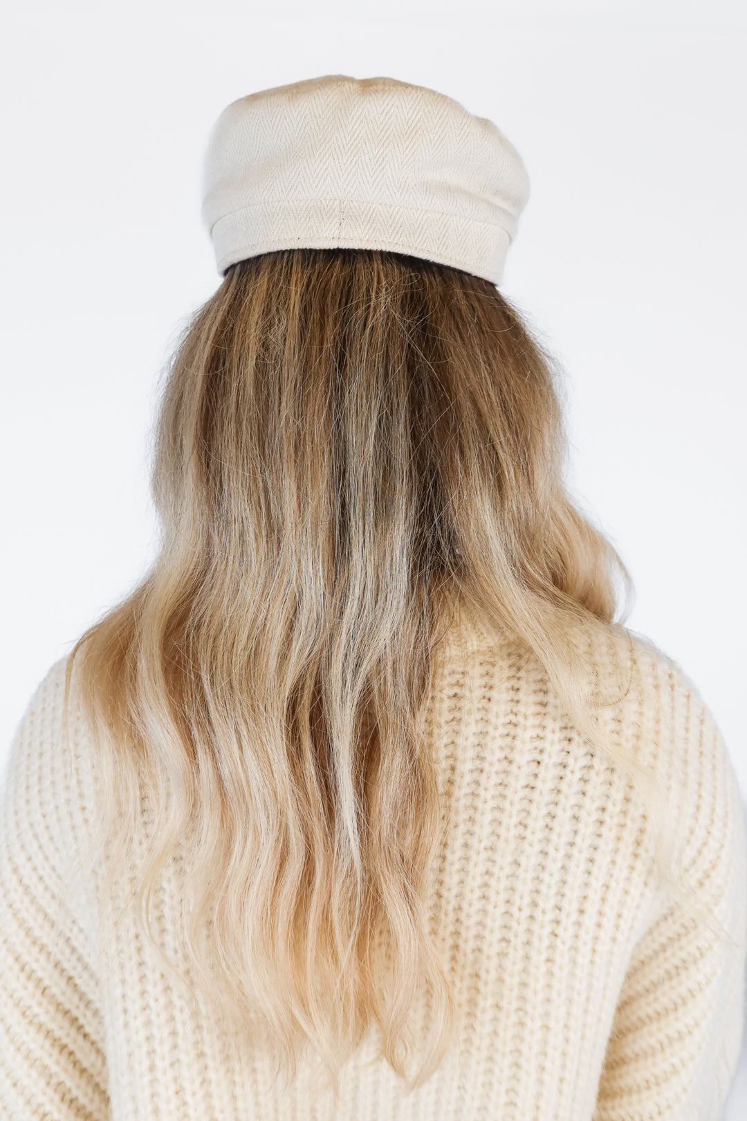 Cream fiddler hat