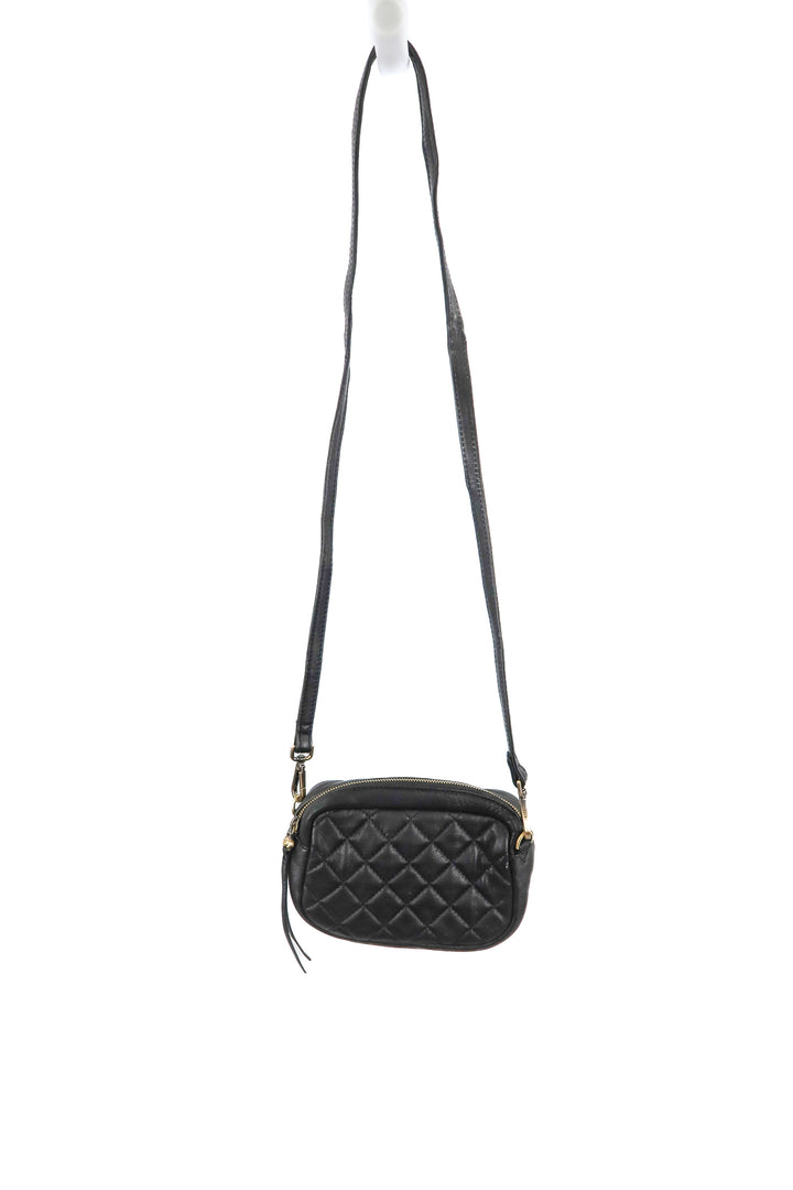 Hobo black leather crossbody (retail $158)