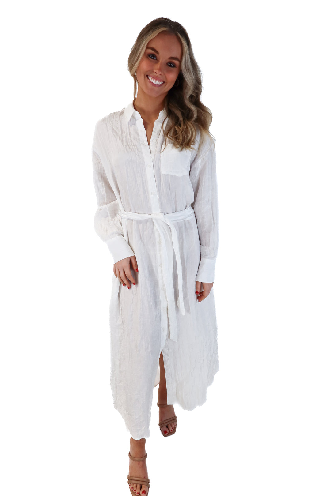 Express white button up dress (s; retails for $78)
