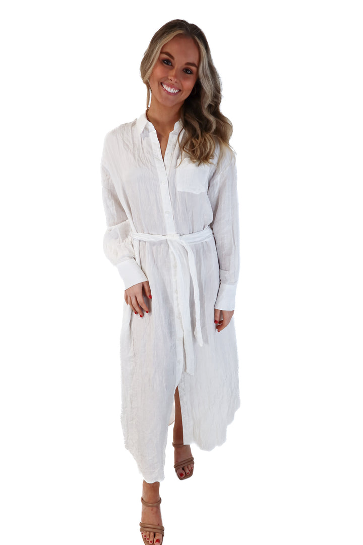 Express white button up dress (s; retails for $78)