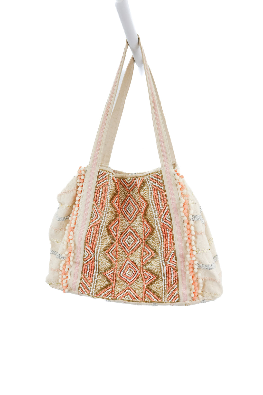 America & Beyond beaded bag