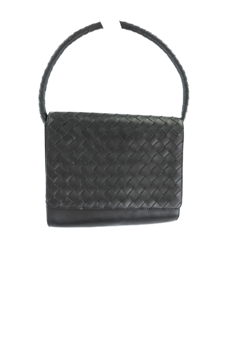 Deux Mains black woven purse (retail $159)