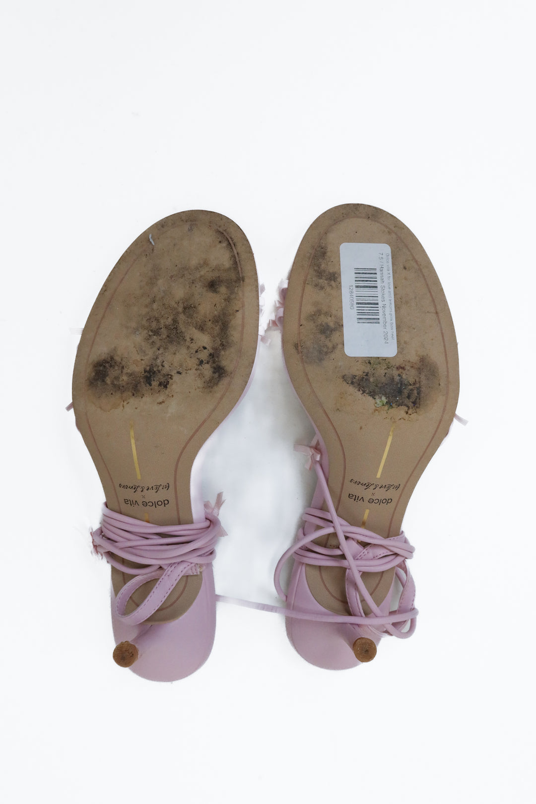 Dolce vita X for love and lemons pink bow heels (7.5; retail $150)