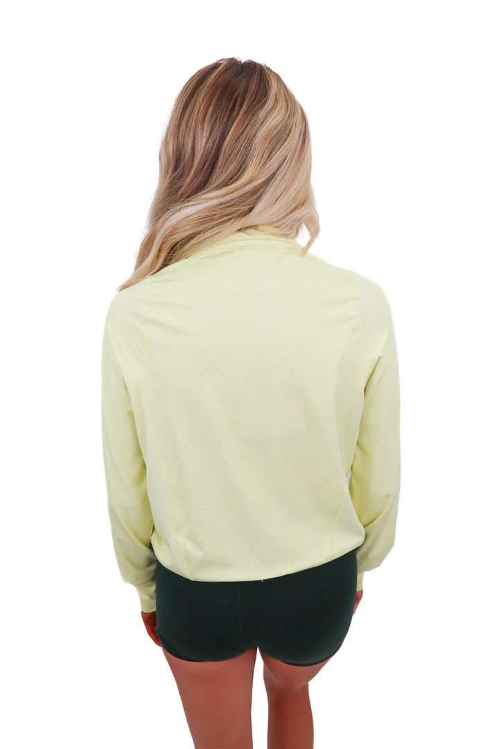 Travis Mathew yellow half zip NWT (XS)