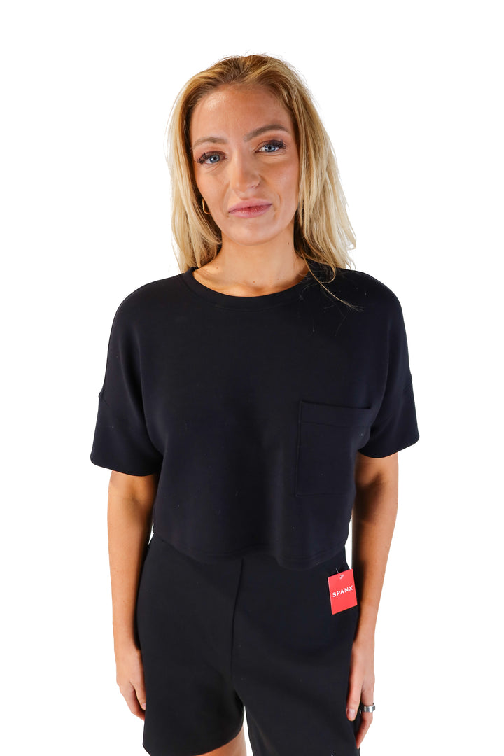 Spanx Black T-Shirt (M; retails for $58)