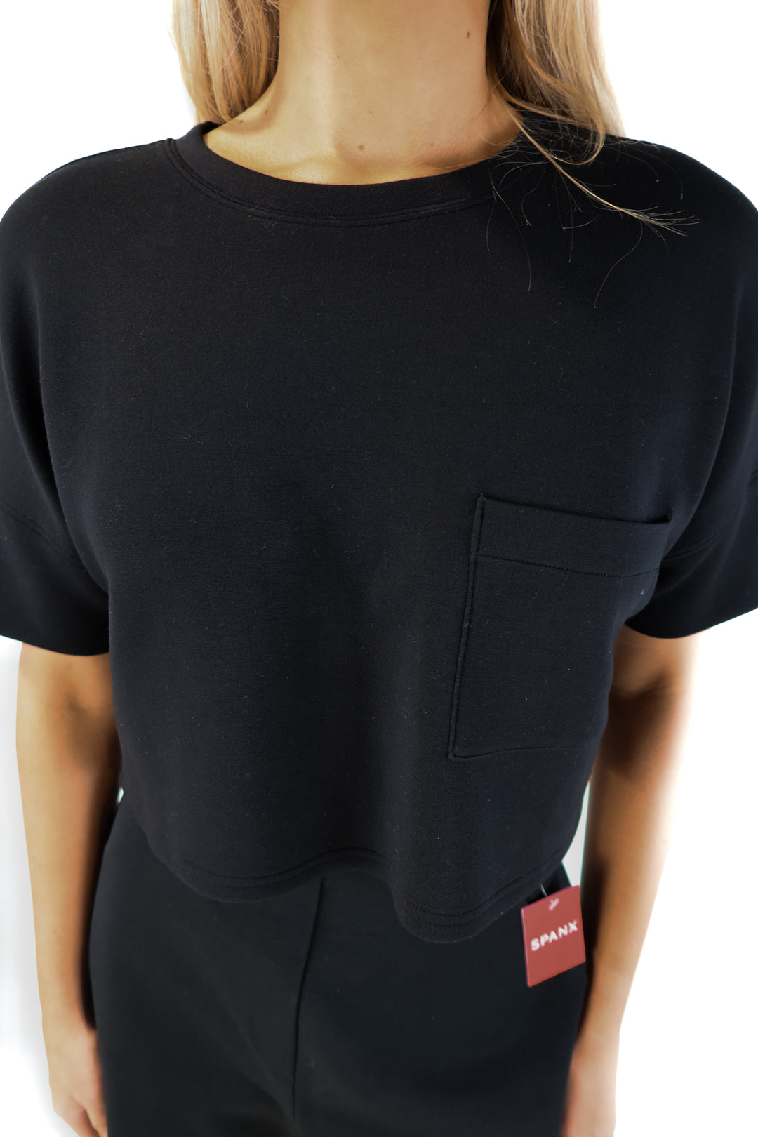 Spanx Black T-Shirt (M; retails for $58)