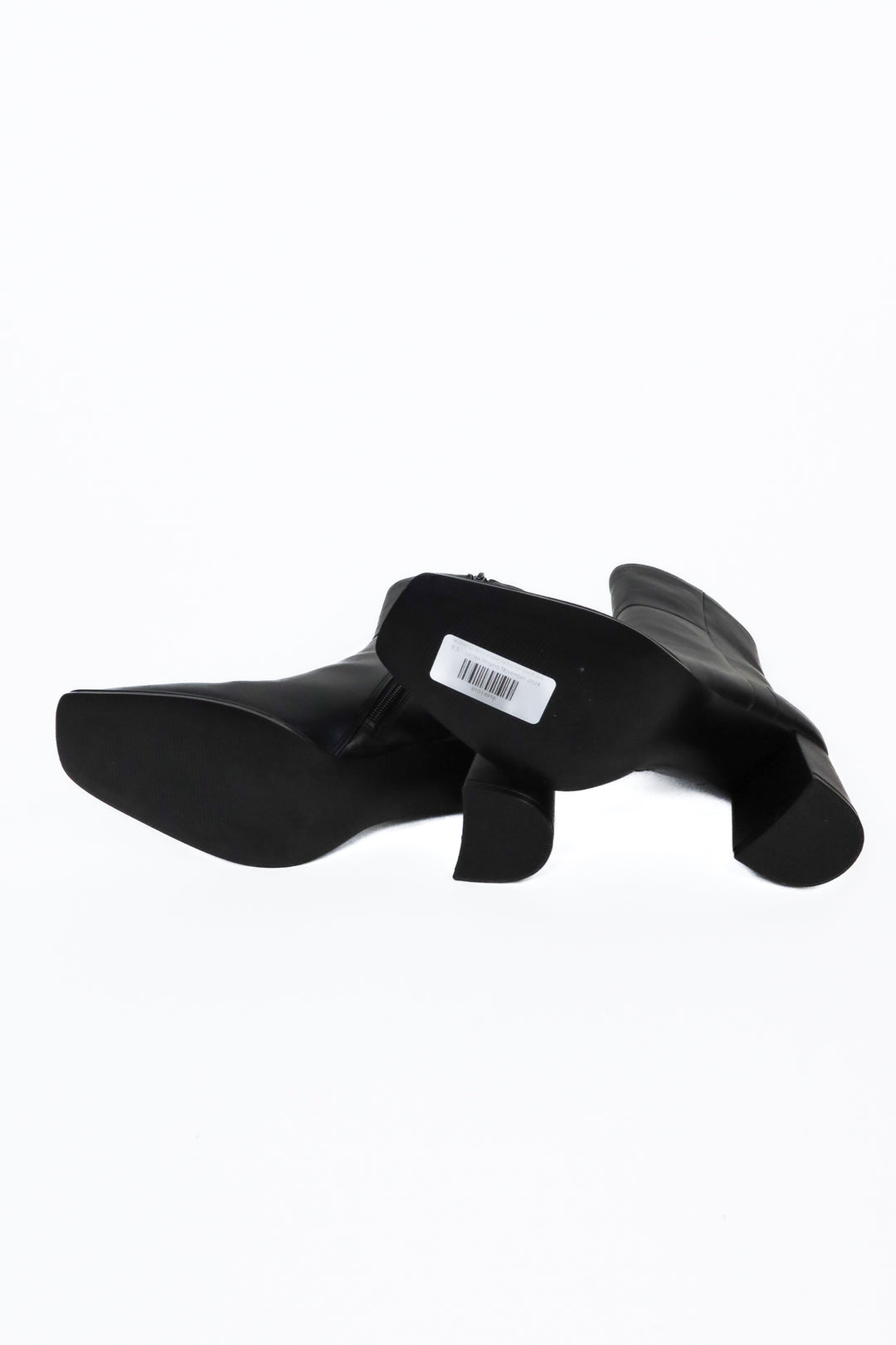 Madden girl black square toe booties NWOT (8.5)