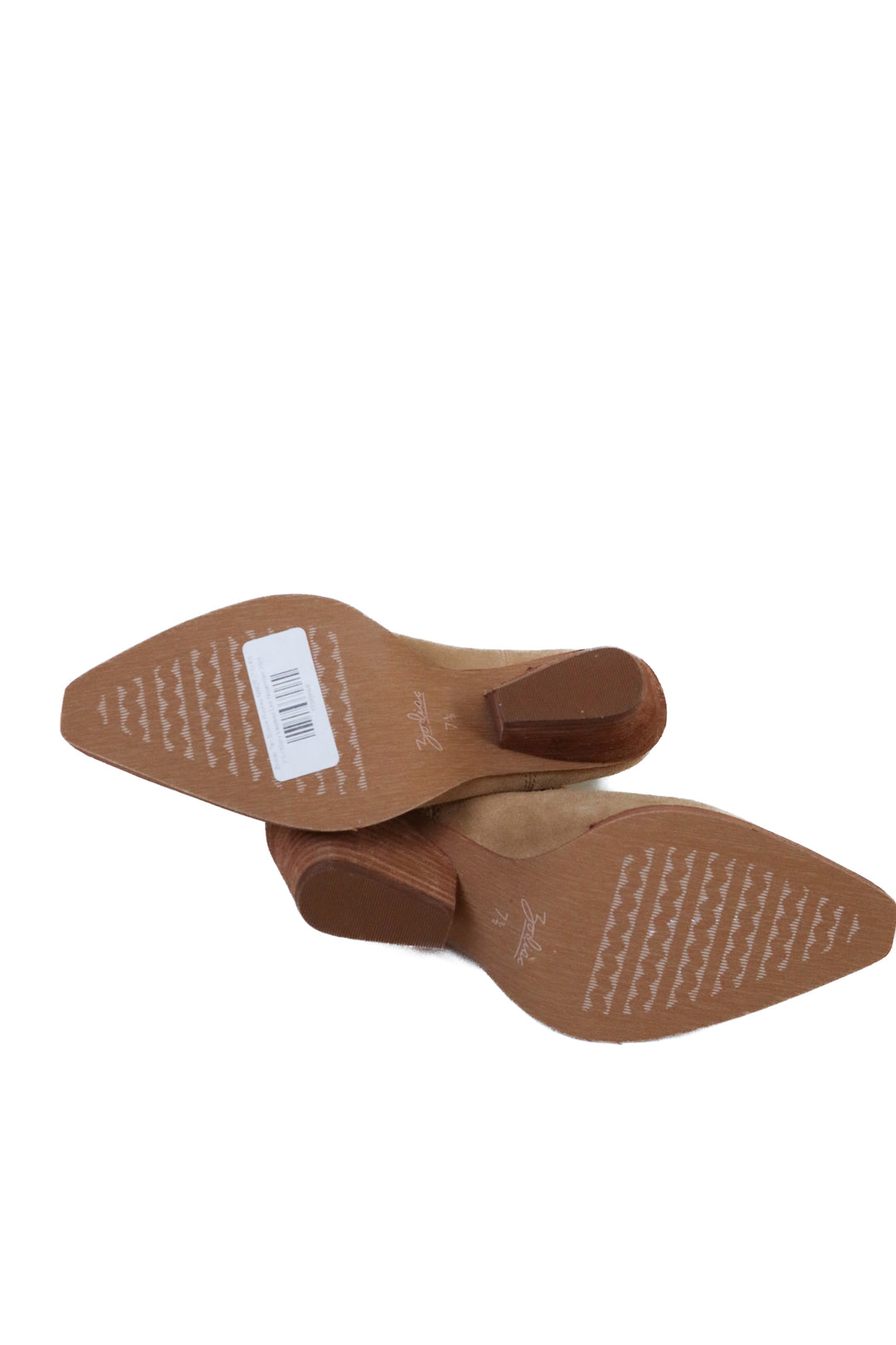Zodiac Tan Suede Booties NWOT (7.5; retails for $120)