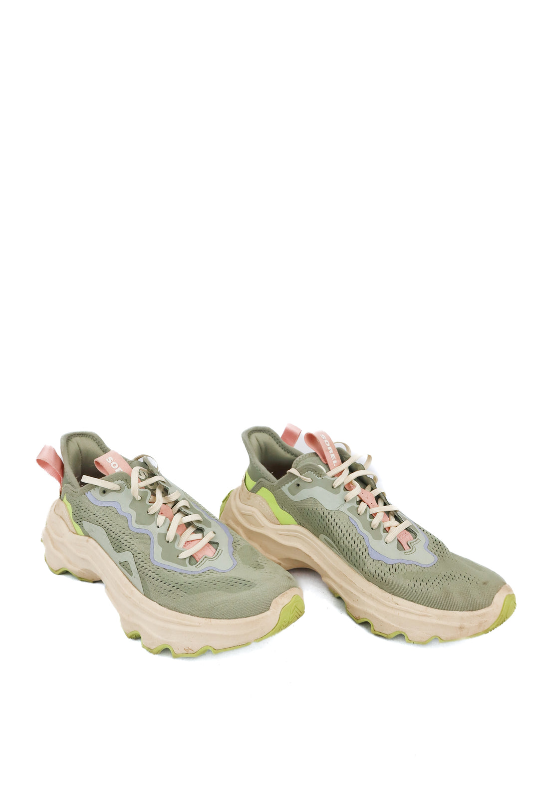 Sorell mint green sneakers (9; retail $135)