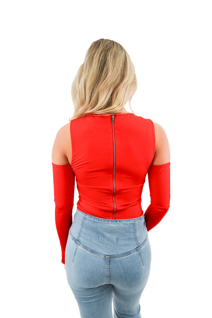 alice & olivia ruby bodysuit nwt (s; retail $250)