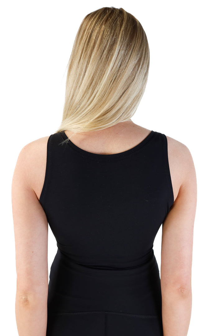 Spanx black sleeveless bodysuit (s; retails for $78)