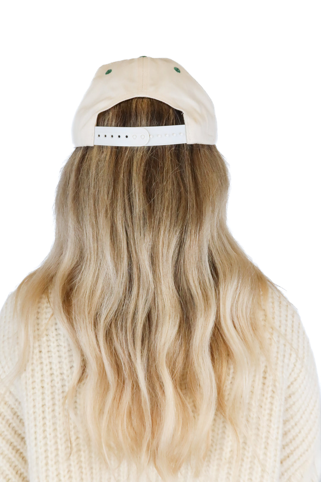 Green/Beige Hot Moms Club Cap NWOT