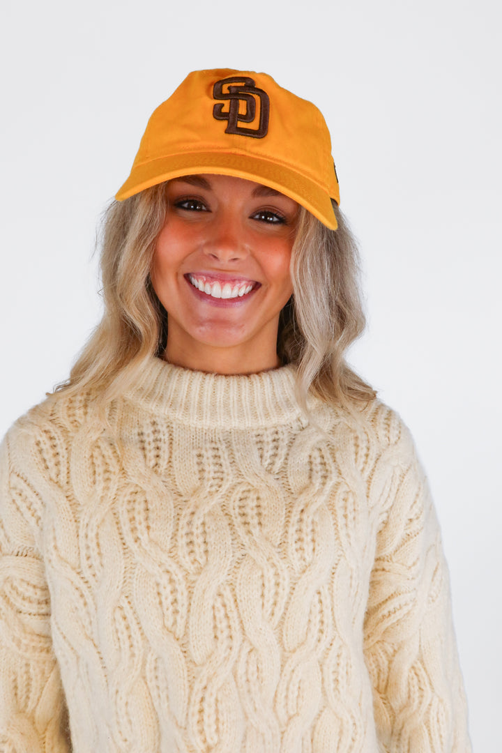 New Era Gold/Brown San Diego Padres Cap