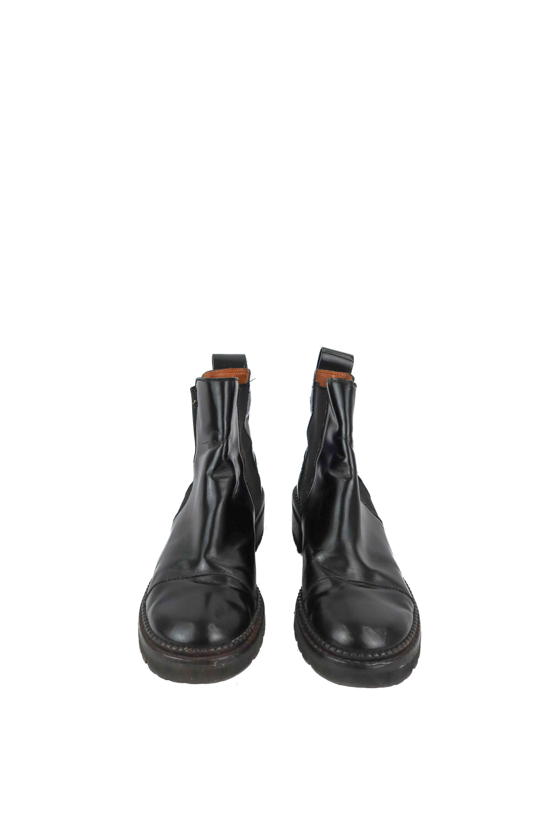 See by Chloe black combat boots (39)