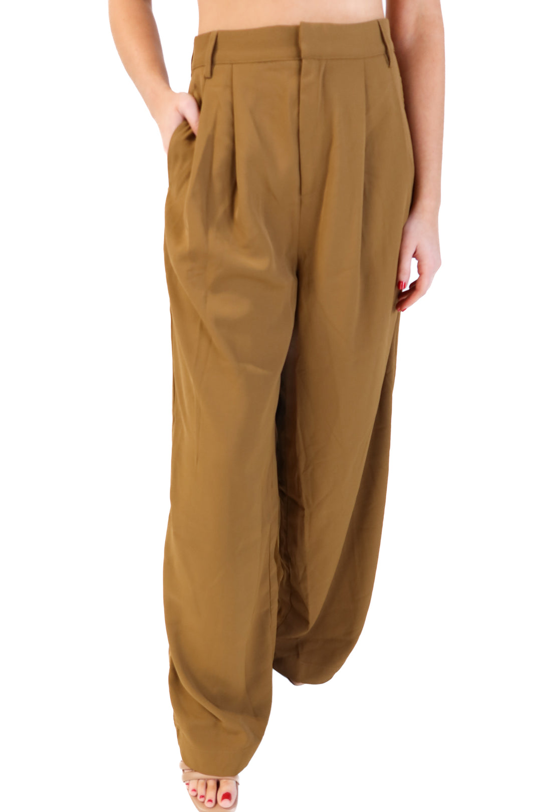 Vici Tan Pants (S; retails for $58)