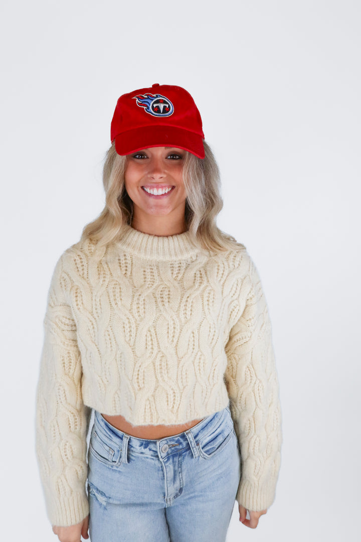 '47 Brand Red Tennessee Titans Cap