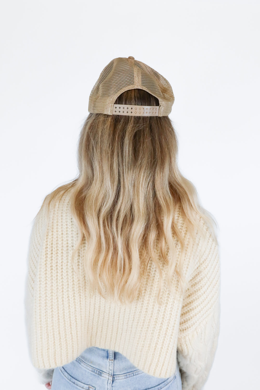Taupe Grateful Trucker Hat