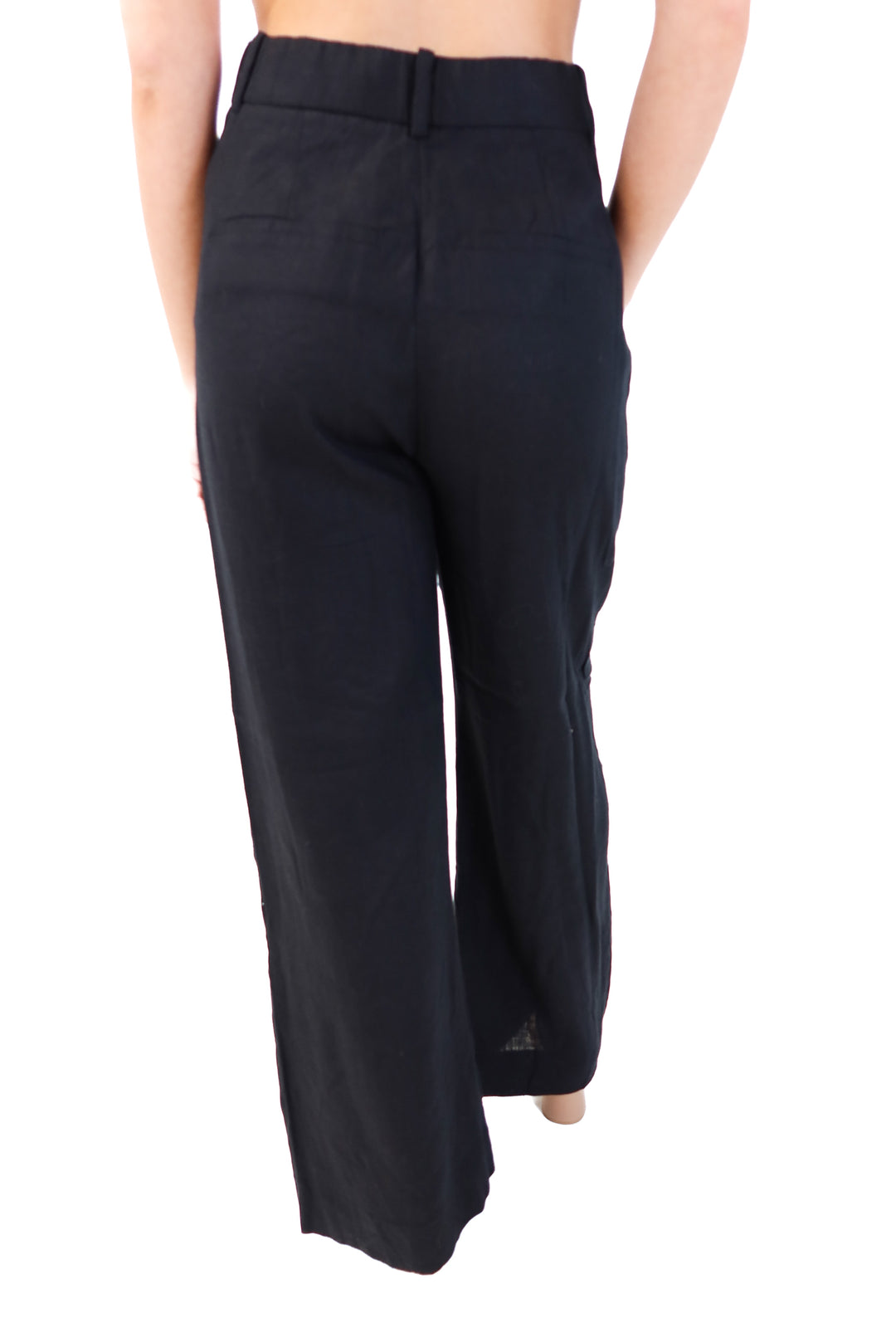 Abercrombie & fitch black linen trousers (26/2r; retails for $90)