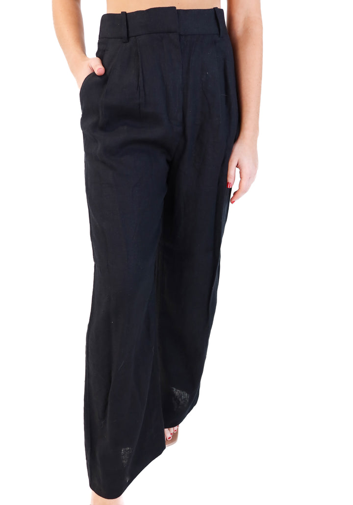 Abercrombie & fitch black linen trousers (26/2r; retails for $90)